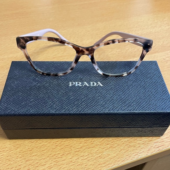 Prada Women's Glasses in Pink/Tortoise - Picture 2 of 10